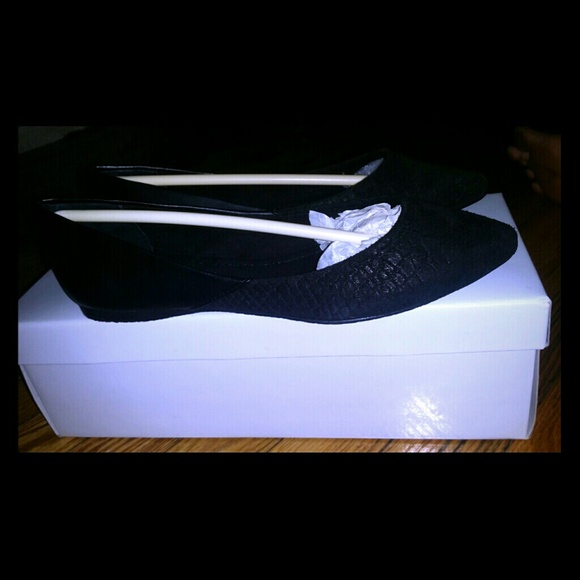 Pointy Black Steve Madden Flats