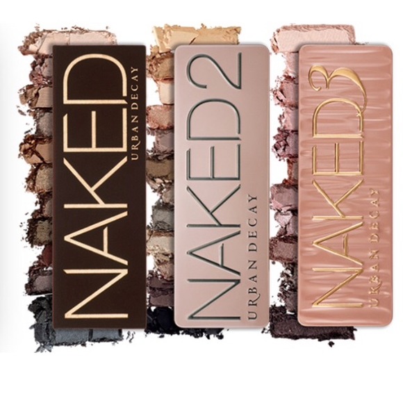 Naked 1,2,3 palette Set