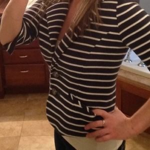 Navy blue express blazer