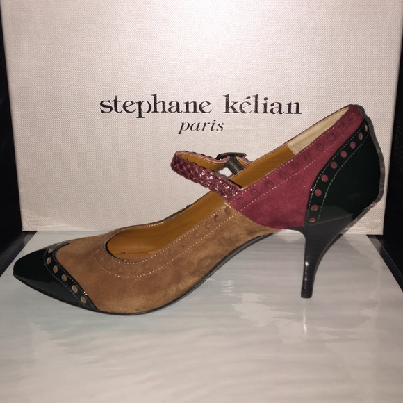 NIB Stephane Kelian multicolored leather shoes - Picture 4 of 13