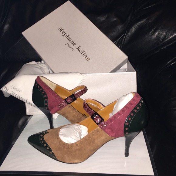 NIB Stephane Kelian multicolored leather shoes - Picture 5 of 13