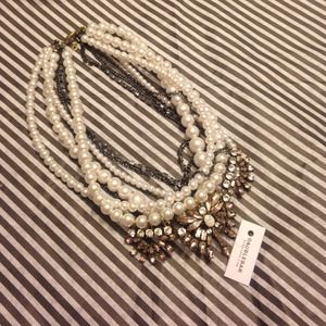Baublebar layered chunky pearl necklace