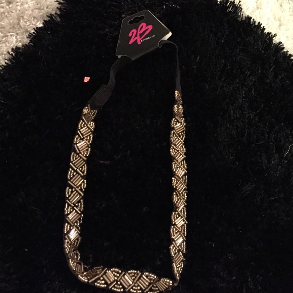 2B headband gold and black. - Picture 1 of 1