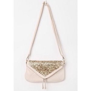 Kimchi Blue Double-Zip Tack-Stud Envelop Crossbody