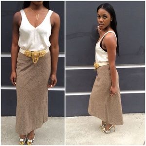 ❌SOLD❌ Bundle: Maxi Skirt•Size 4 + Décolleté Tunic