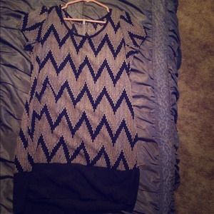 Classy dress tribal design knee high