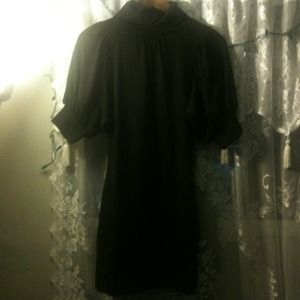 Fitted turtleneck dress