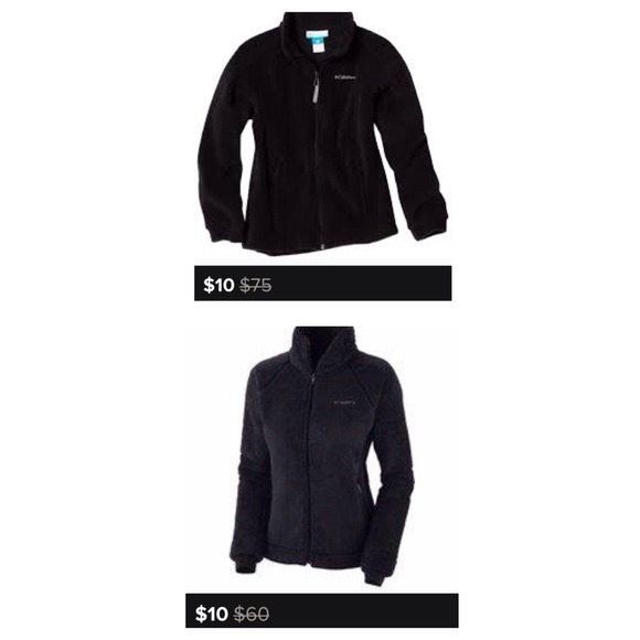 Black Columbia Jacket Bundle