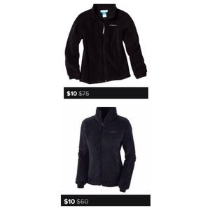 Black Columbia Jacket Bundle