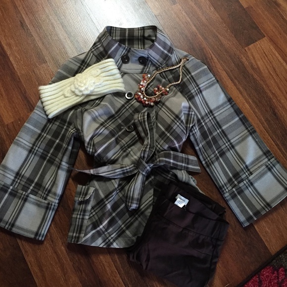 Plaid jacket