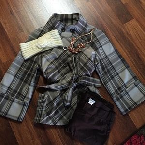 Plaid jacket
