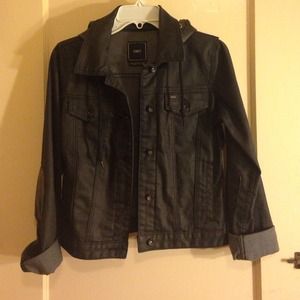 Obey Denim Jacket with Hood