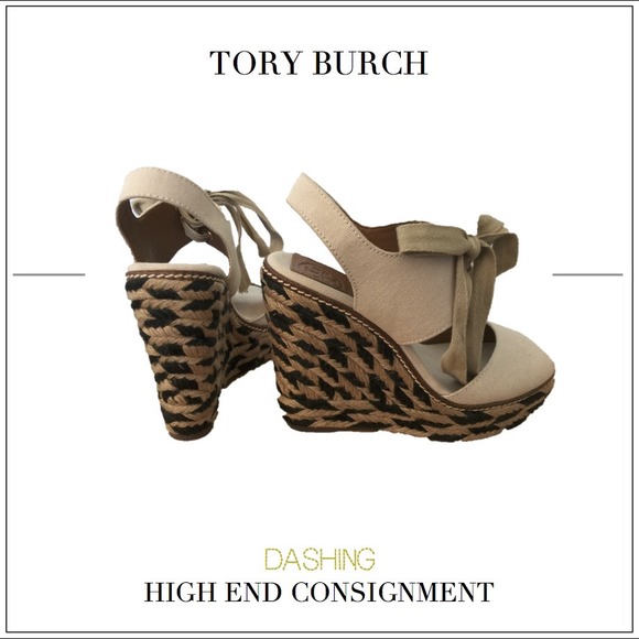 Sold on Tradesy Tory Burch Linley High Wedge - Picture 3 of 4