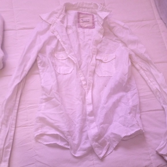 White heritage button up