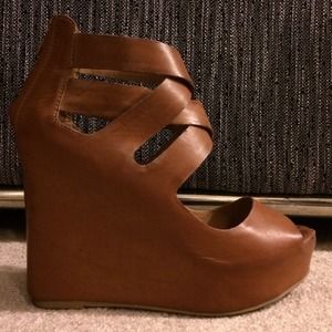 Tan wedges