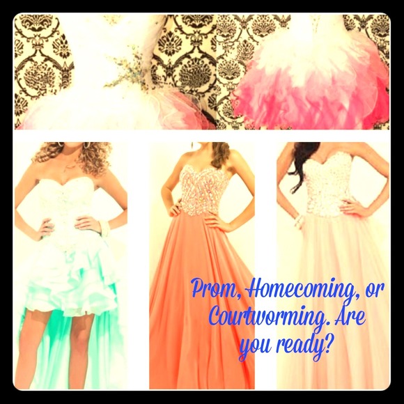 Prom Dresses, formal dresses, bridal or cocktail🎉