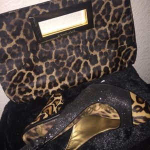 ✨Reduced ✨Michael Kors Cheetah Print Calf Hair