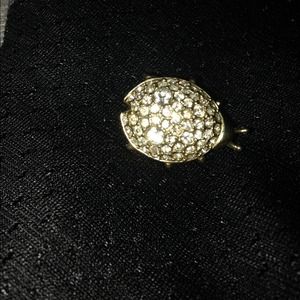 'Pavé' ladybug Pin