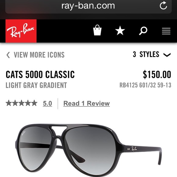 Rayban cats 5000
