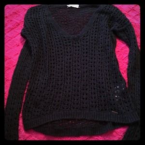Hollister mesh sweater