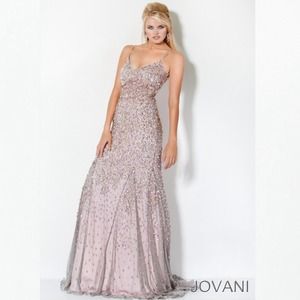 ❗️Gorgeous Grey & Pink Jovani Prom Gown❗️