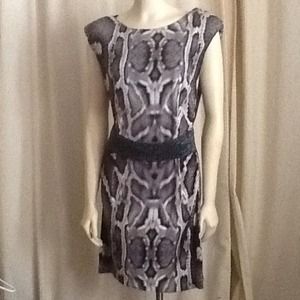 Medium sized dress by Attention abstract print