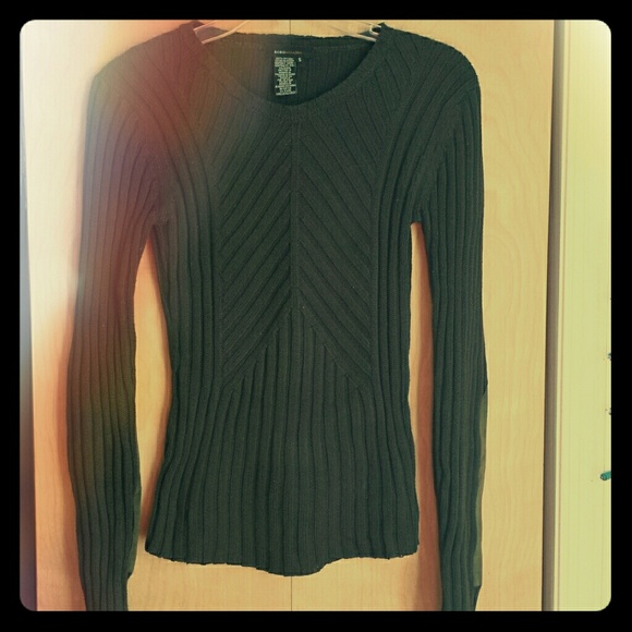Arm Patch Sweater