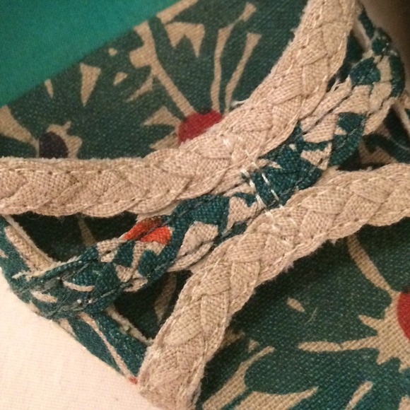 Canvas wedge sandles - Picture 2 of 2