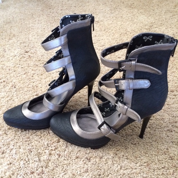 Fun edgy booties