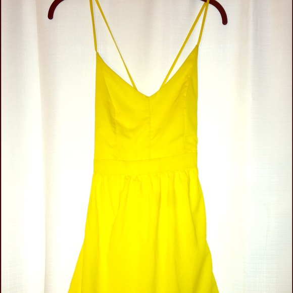 Yellow sundress