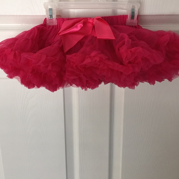Bella Daniella raspberry pettiskirt