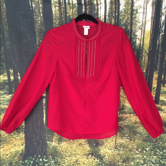 Red H&M Blouse