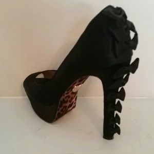 Betsey Johnson open toe pumps