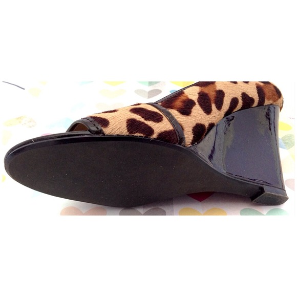 Michael Kors Animal Print Wedges - Picture 2 of 3