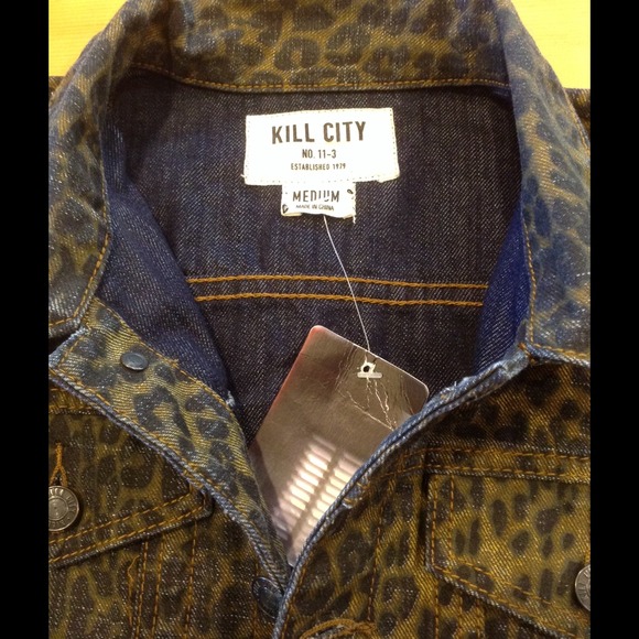 Kill City Leopard Vest✨SOLD✨ - Picture 4 of 4