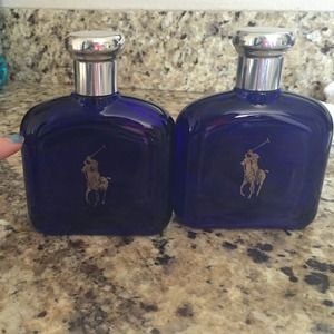 Ralph Lauren Blue Cologne and After Shave for Men.