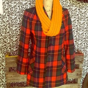 Plaid Trench Coat❗️