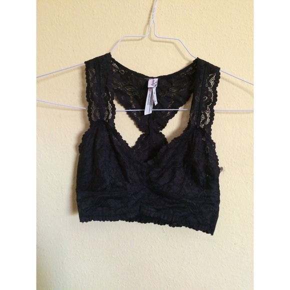 Free People Galloon Lace Racerback Bralette