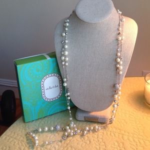 Stella&Dot Madeleine pearl necklace