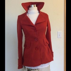 Red/ burnt orange blazer