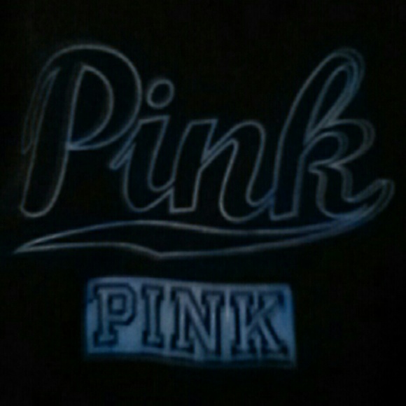 Black with blue boyfriend sweatpants