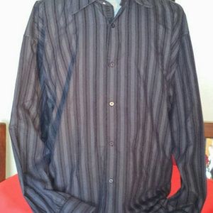 Final SALE: NWOT ATTITUDE button down mens xxl