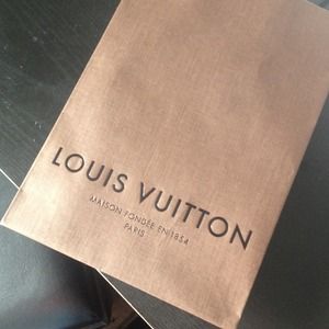 Louis Vuitton shopping bag