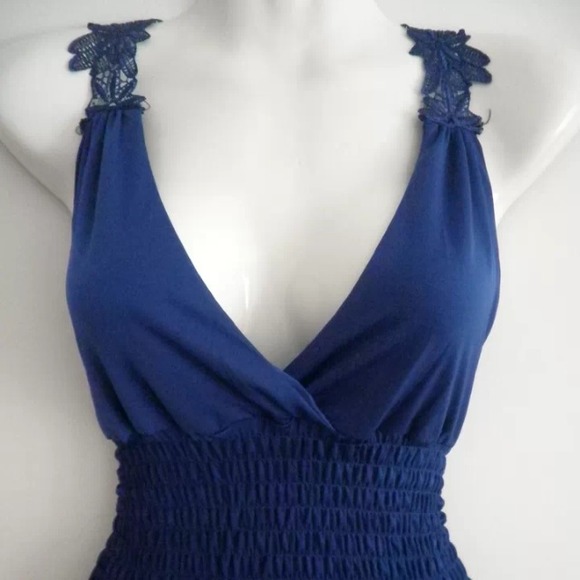 Blue summer dress large