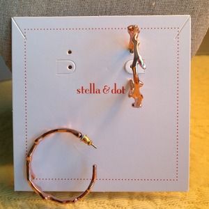Stella&Dot carobella hoops
