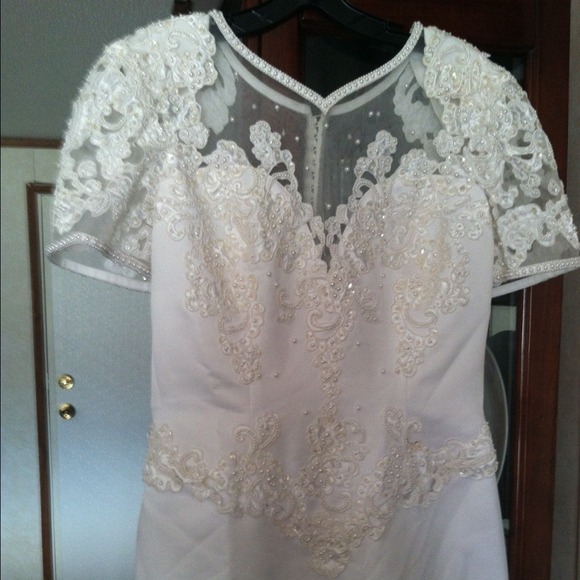 Beautiful wedding dress
