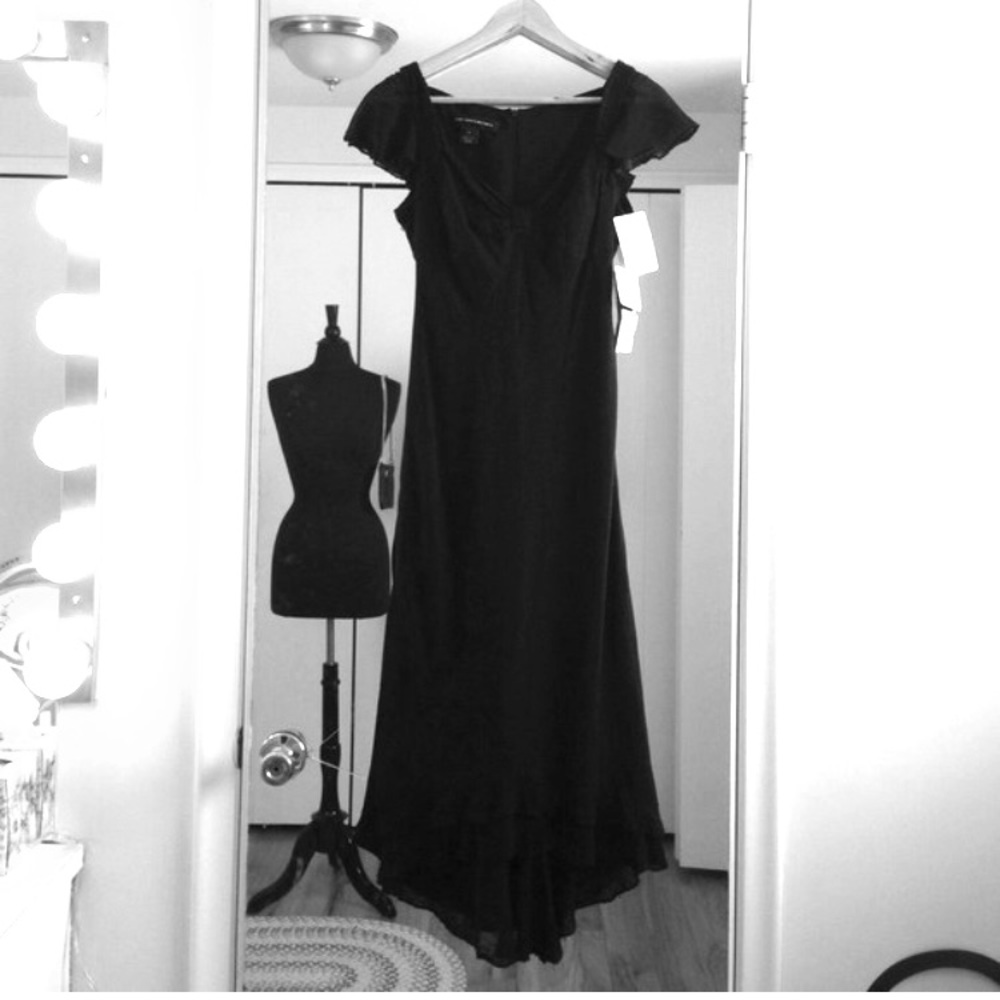 Beaded Silk Dress