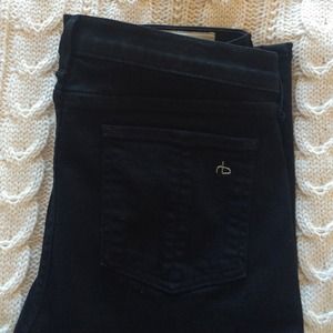 Like new Rag & Bone black skinny jeans!