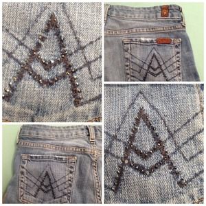 7 FAM bejeweled "A" pocket