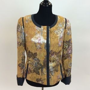 Elie Tahari Embroidered Jacket